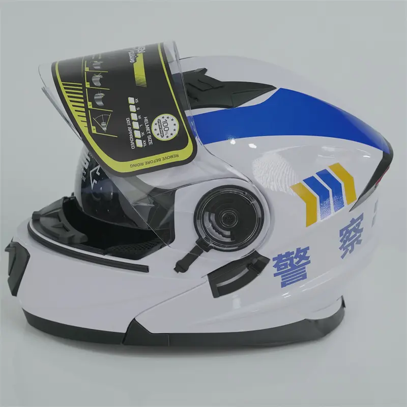 Wholesale Discount Military Style Helmet - MTK-05 Motorcycle helmet with light – Ganyu