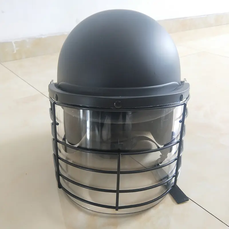Reliable Supplier Ballistic Face Shield - FBK-03 America type anti riot helmet with mesh net – Ganyu