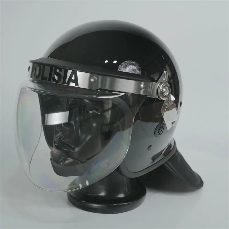 OEM/ODM China Anti-Riot Uniform - FBK-01B New design Metal Frame Anti riot helmet  – Ganyu