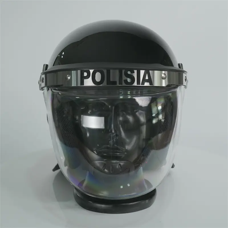 OEM/ODM China Anti-Riot Uniform - FBK-01B New design Metal Frame Anti riot helmet  – Ganyu