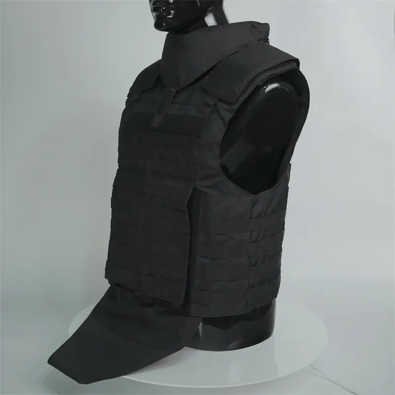 High Quality Bullet Broof Helmet - FDY-15 Black full body protection ballistic vest – Ganyu