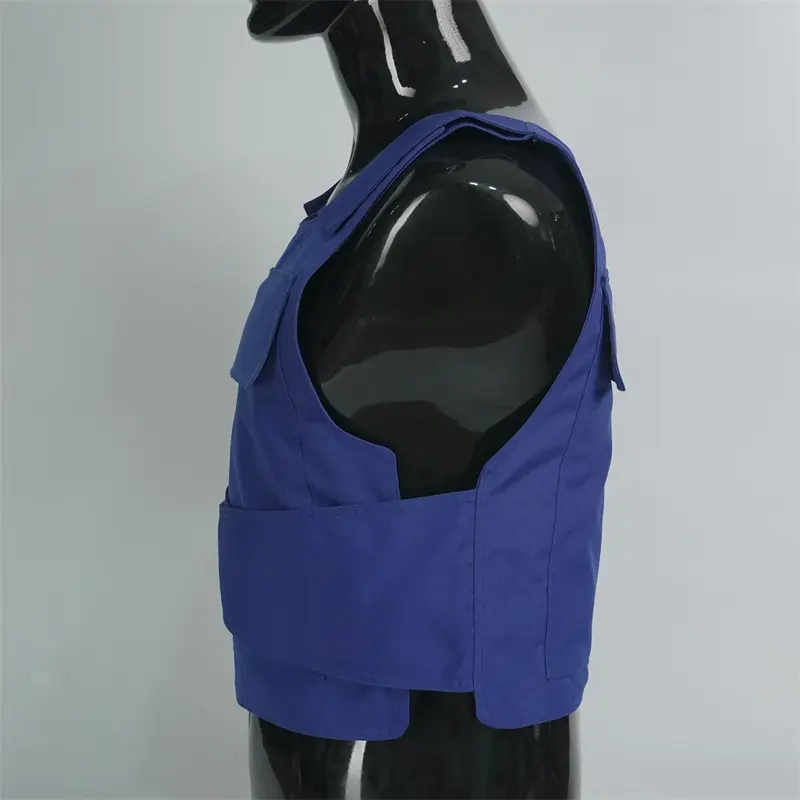 Manufacturer for Nij 3a Bulletproof Vest - FDY-23  Blue Concealed Bullet proof vest – Ganyu