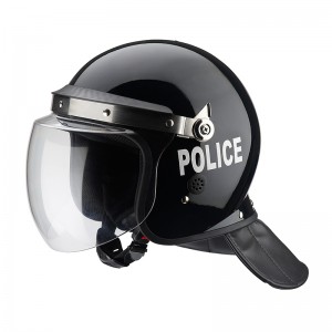 Anti riot helmet for police