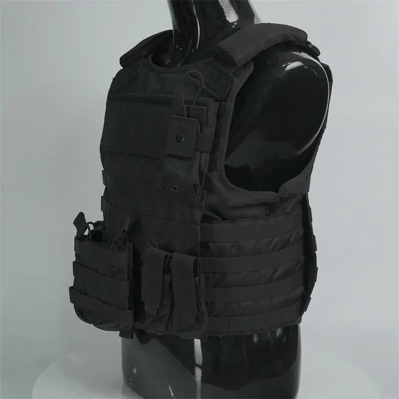 2021 China New Design Internal Bulletproof Vest - FDY-11  Plate carrier bulletproof vest with pouches – Ganyu