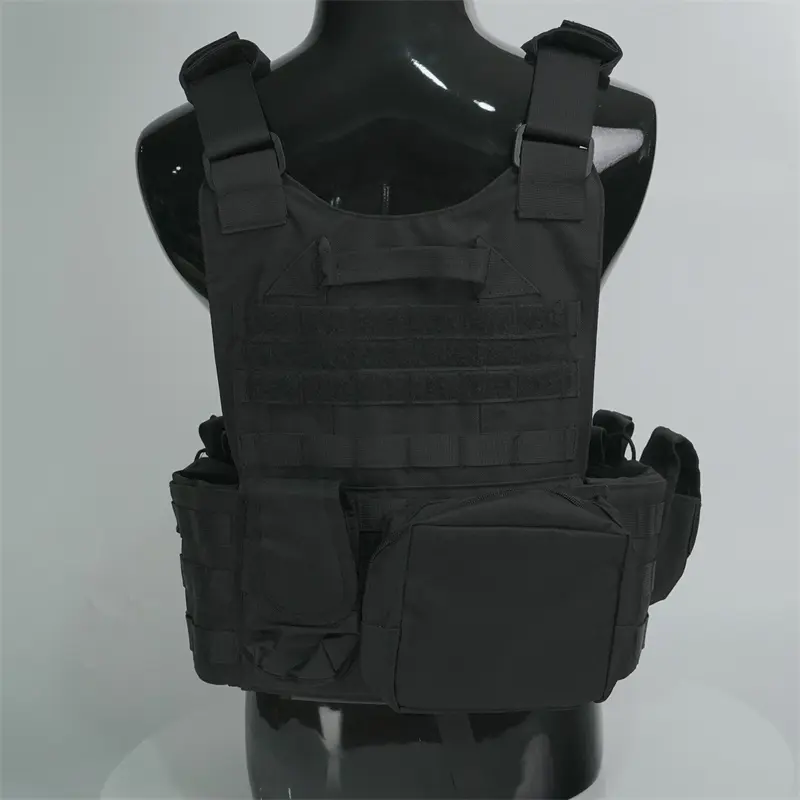 Hot New Products Military Bulletproof Vest - FDY-07 Plate carrier Molle Black bulletproof Tactical Vest – Ganyu