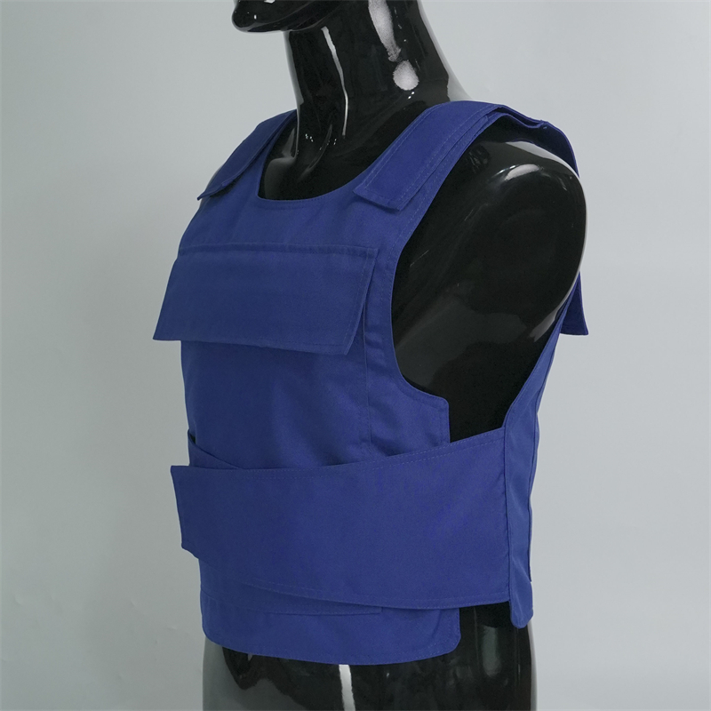 Manufacturer for Nij 3a Bulletproof Vest - FDY-23  Blue Concealed Bullet proof vest – Ganyu