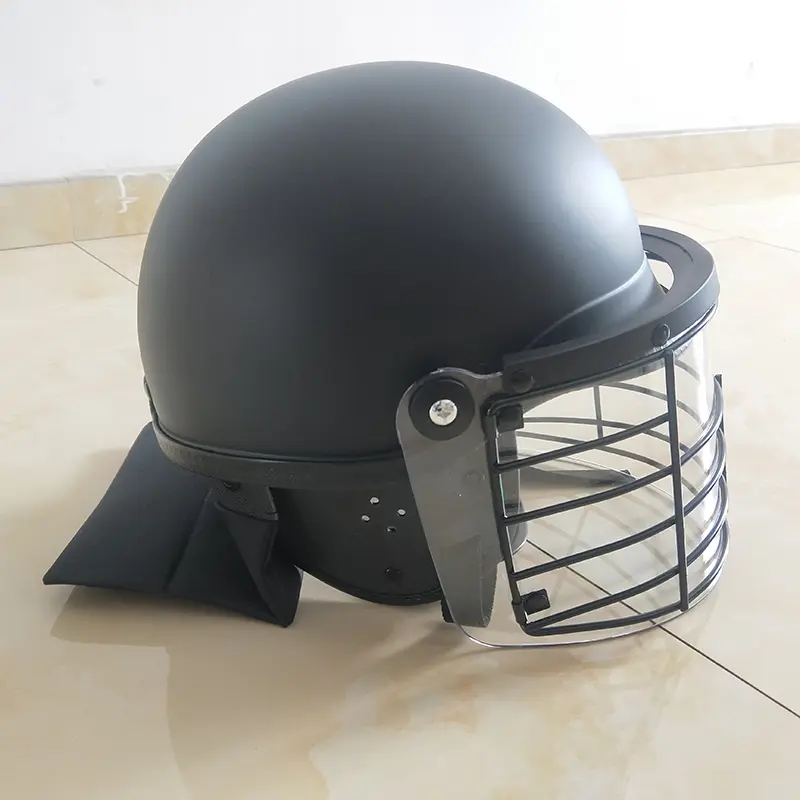 Reliable Supplier Ballistic Face Shield - FBK-03 America type anti riot helmet with mesh net – Ganyu