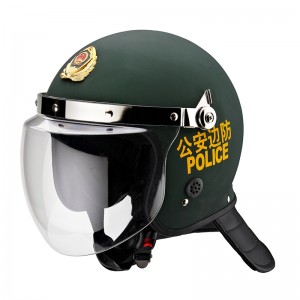 Anti riot helmet for police