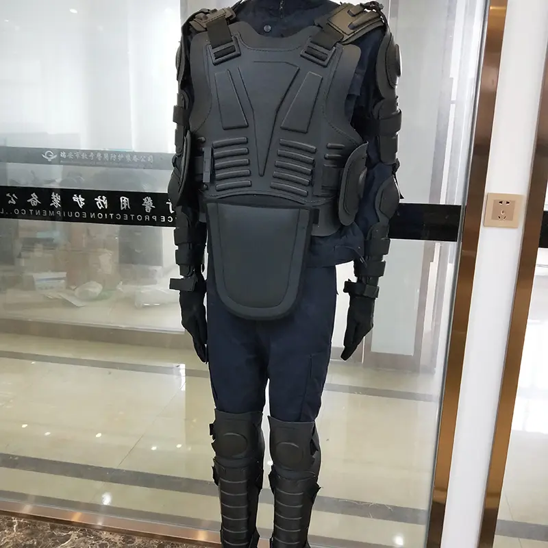 Leather Anti Riot Suit