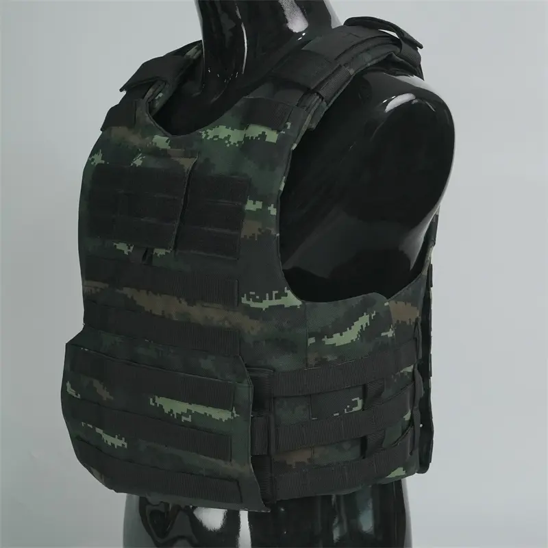 100% Original Pe Material Bulletproof Shield - FDY-04 Molle quick release ballistic tactical vest – Ganyu