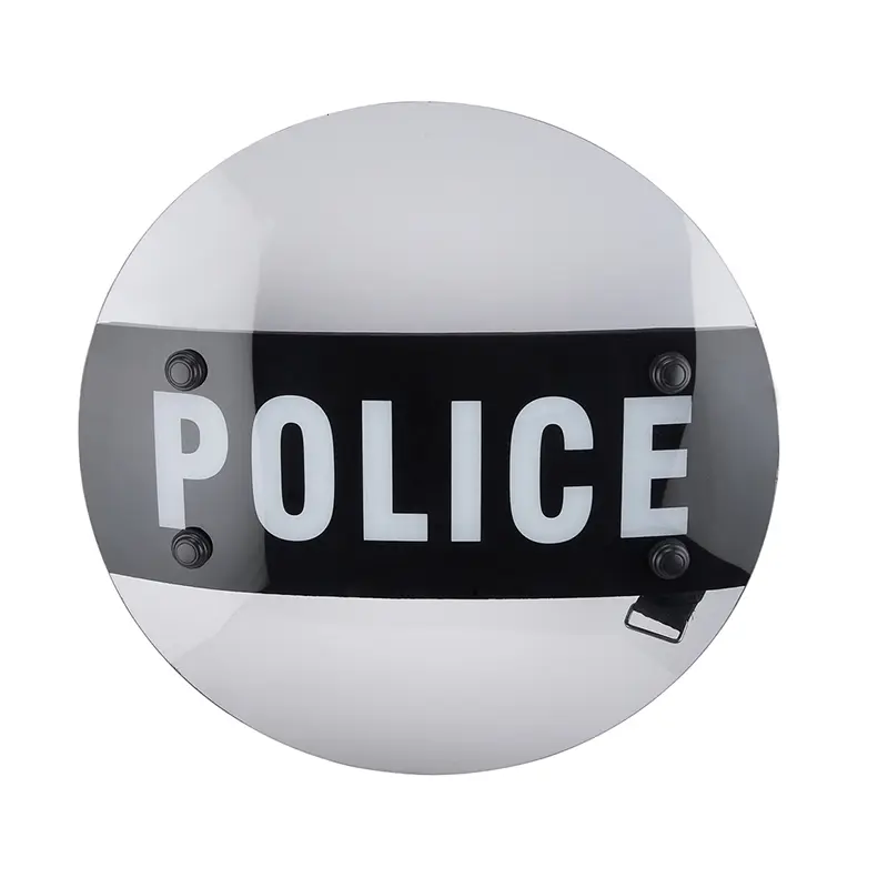 Round anti riot shield