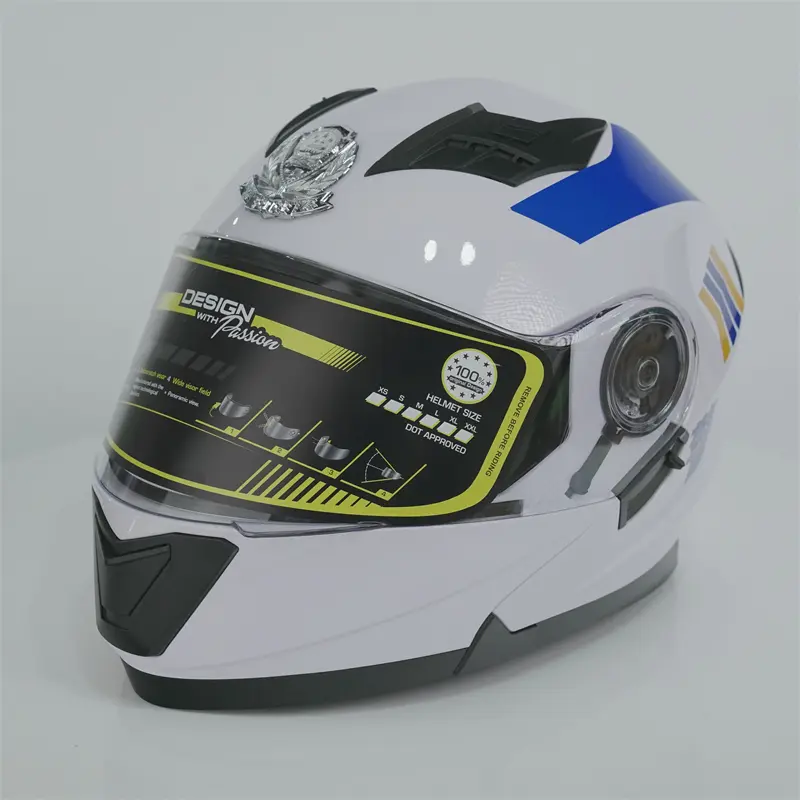 Wholesale Discount Military Style Helmet - MTK-05 Motorcycle helmet with light – Ganyu